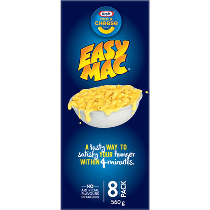 Kraft Easy Mac & Cheese Dinner 8 Pack