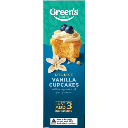 Greens Cupcake Vanilla Mix 490g