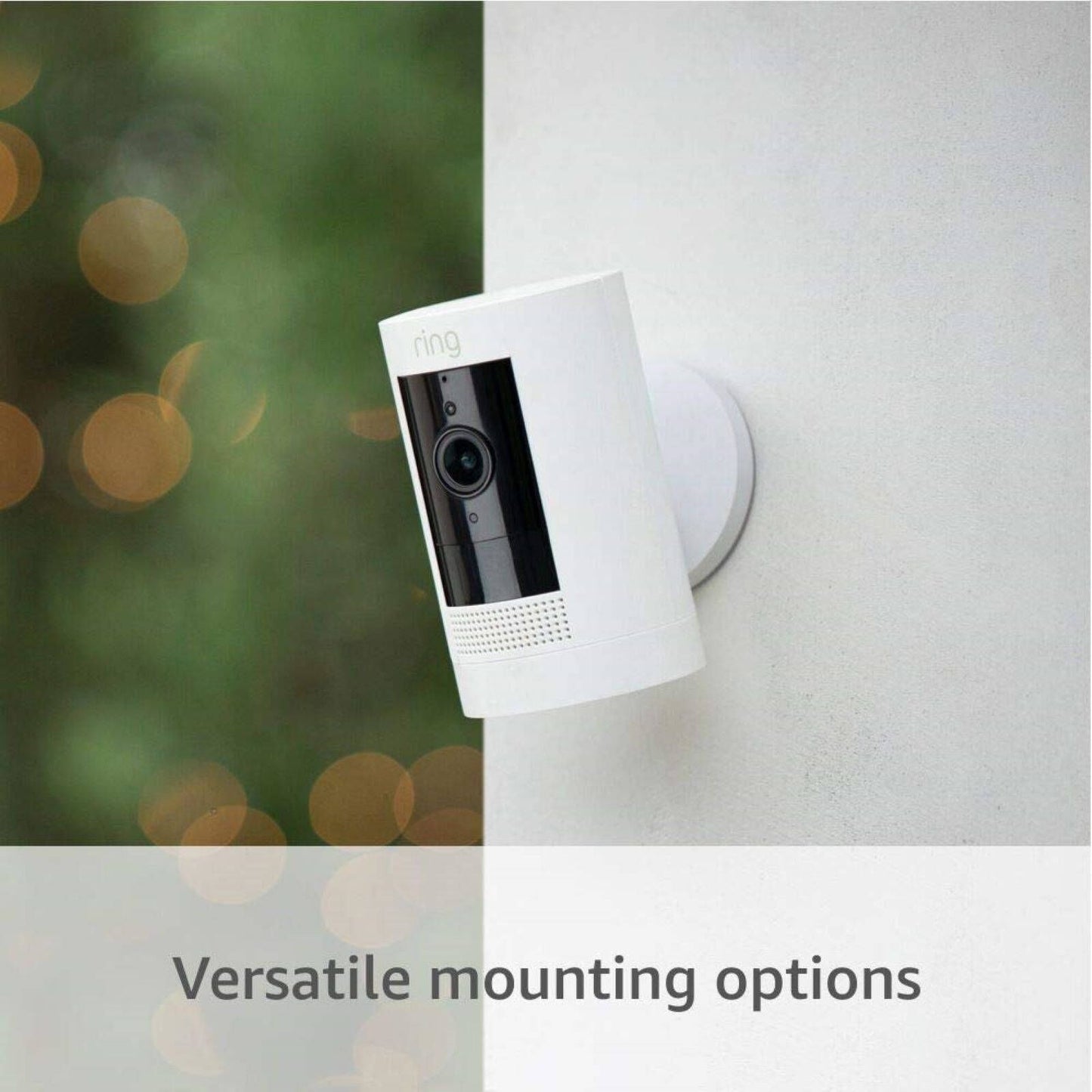 Ring Outdoor Camera Stick Up Cam - 1080p - White