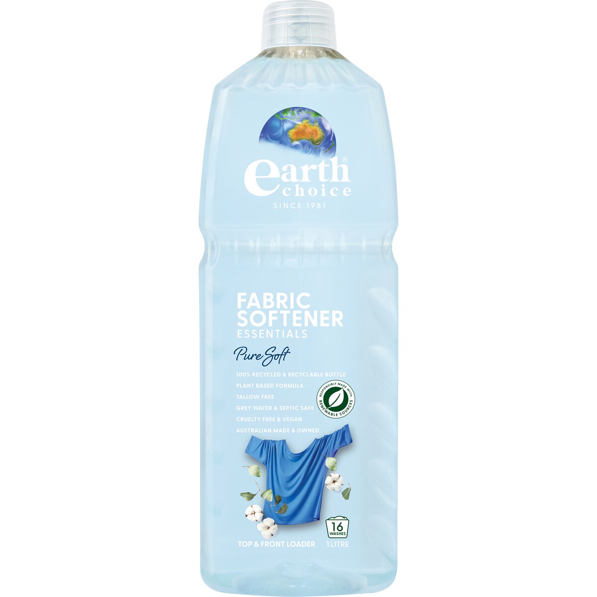 Earth Choice Fabric Softener 1L