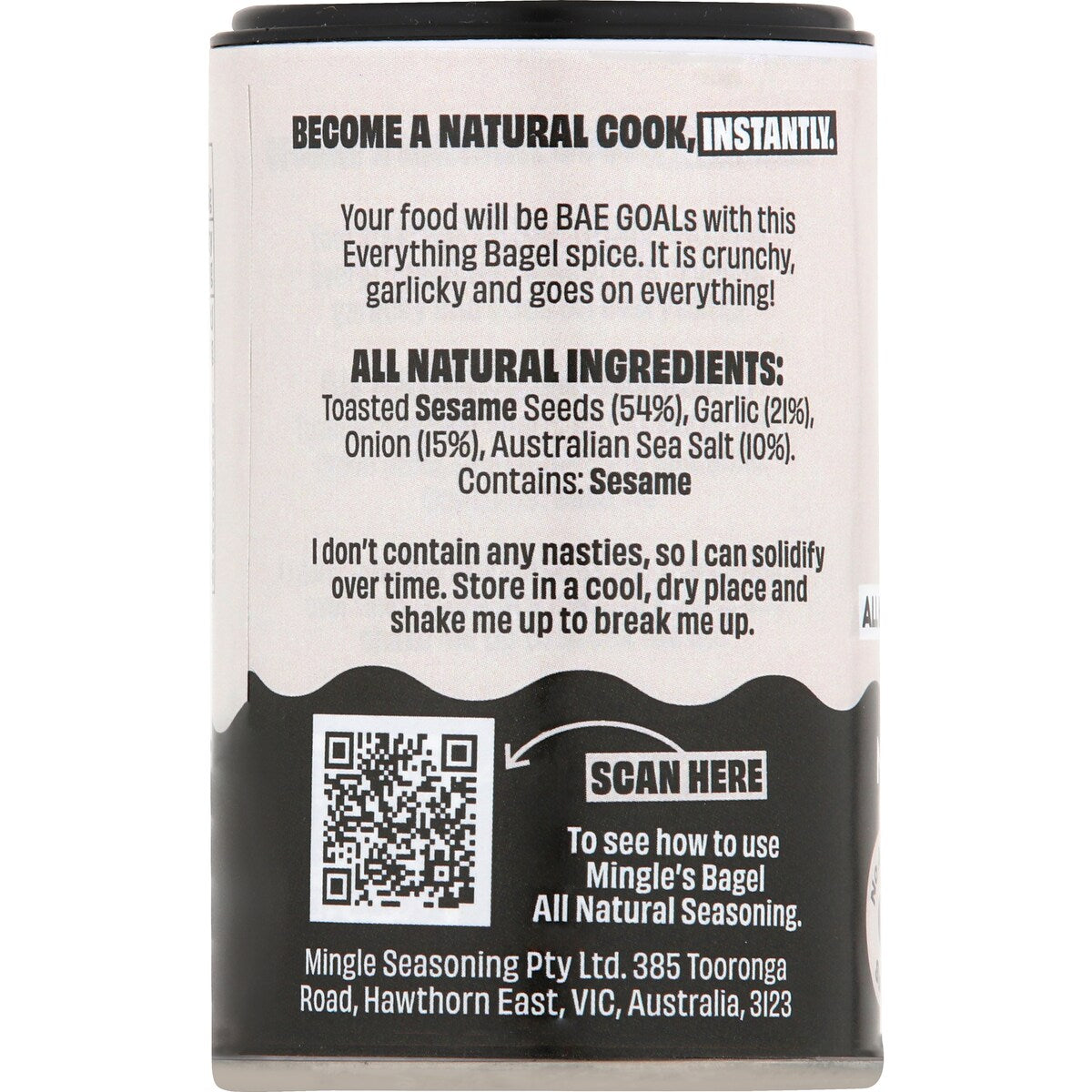 Mingle Everything Bagel All-Natural Seasoning 50g