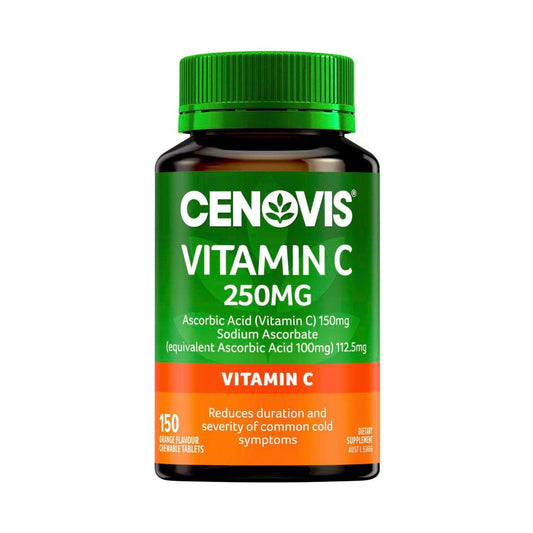 Cenovis Vitamin C 250mg Tablets For Immune Support - 150 pack