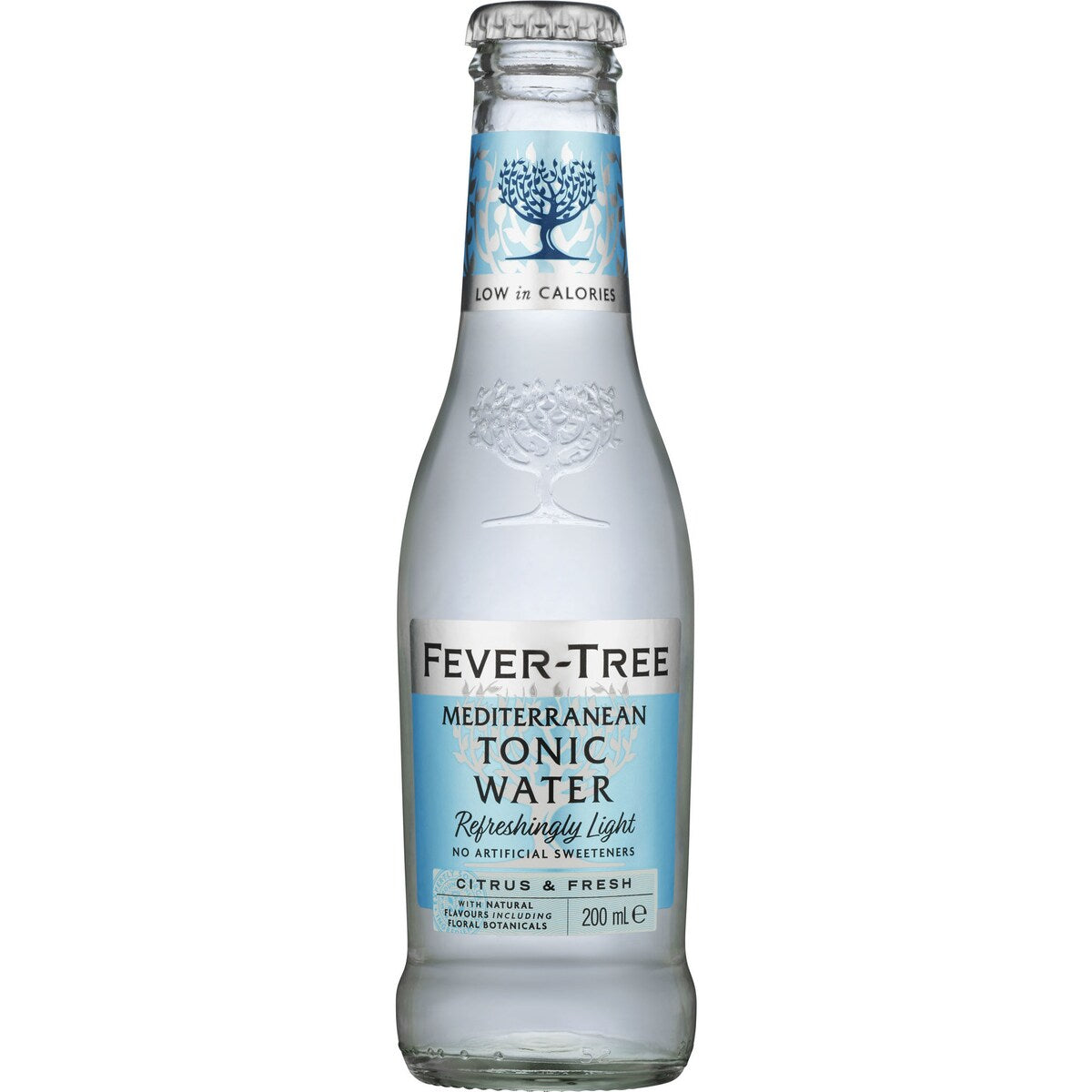Fever-tree Mediterranean Light Tonic Water 4 X 200ml