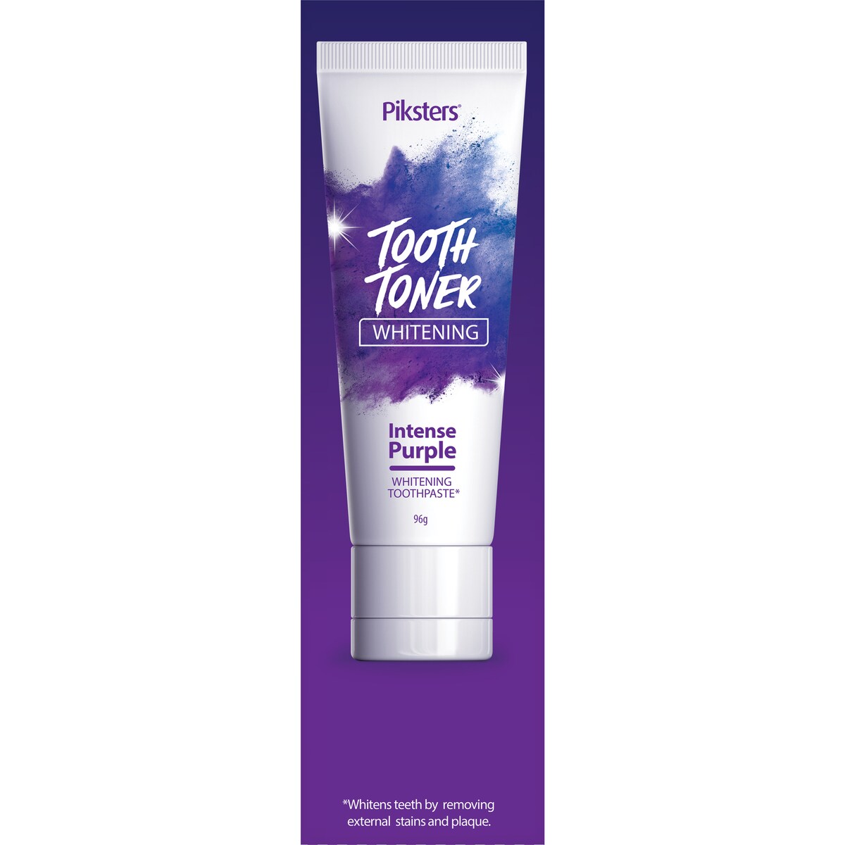 Piksters Tooth Toner Whitening Intense Purple 96g