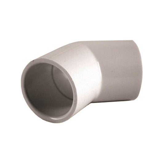 Holman 32mm 45 Degree PVC Elbow - Plastic - Solvent Weld - Durable