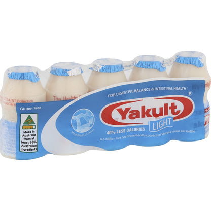 Yakult Probiotic Drink Light 65ml X 5 Pack