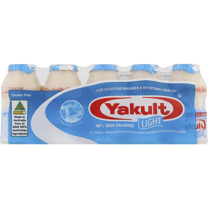 Yakult Probiotic Drink Light 65ml X 5 Pack