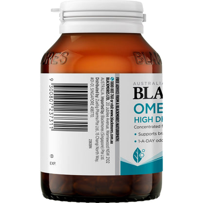Blackmores Omega Brain High DHA Fish Oil 60 pack