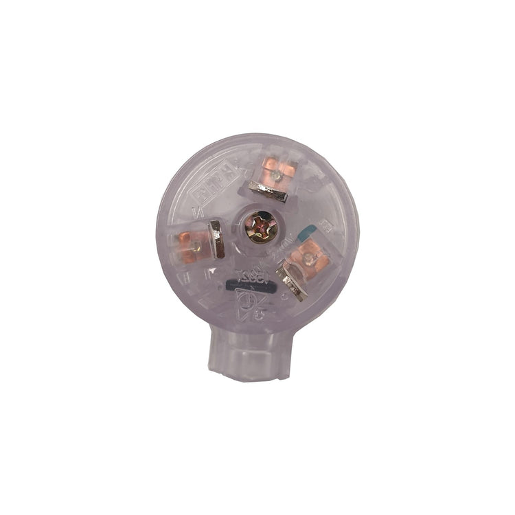 HPM Plug Top Side Entry 10A Clear