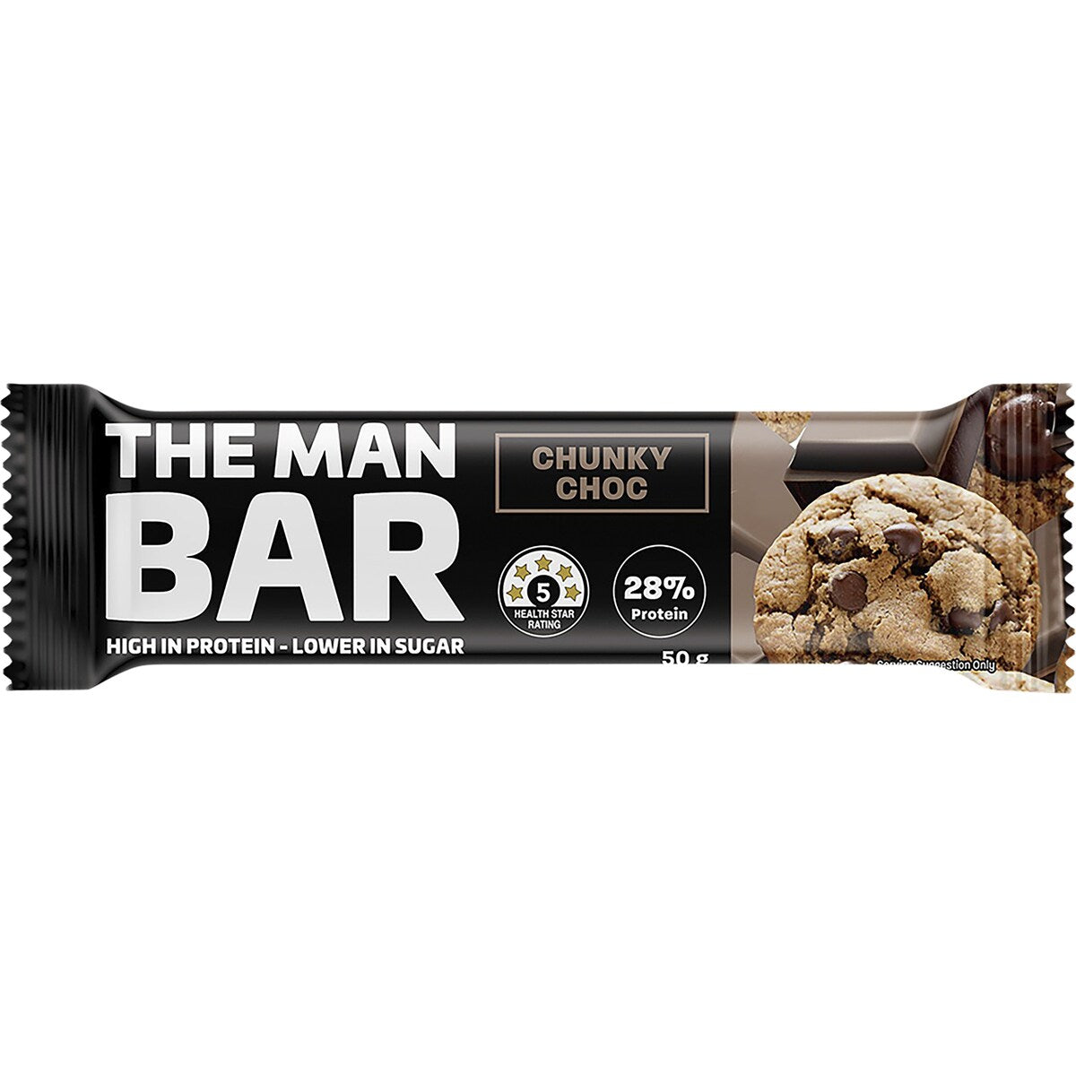 The Man Bar Chunky Choc 50g