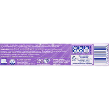 Colgate Advanced Whitening Toothpaste Purple 120g