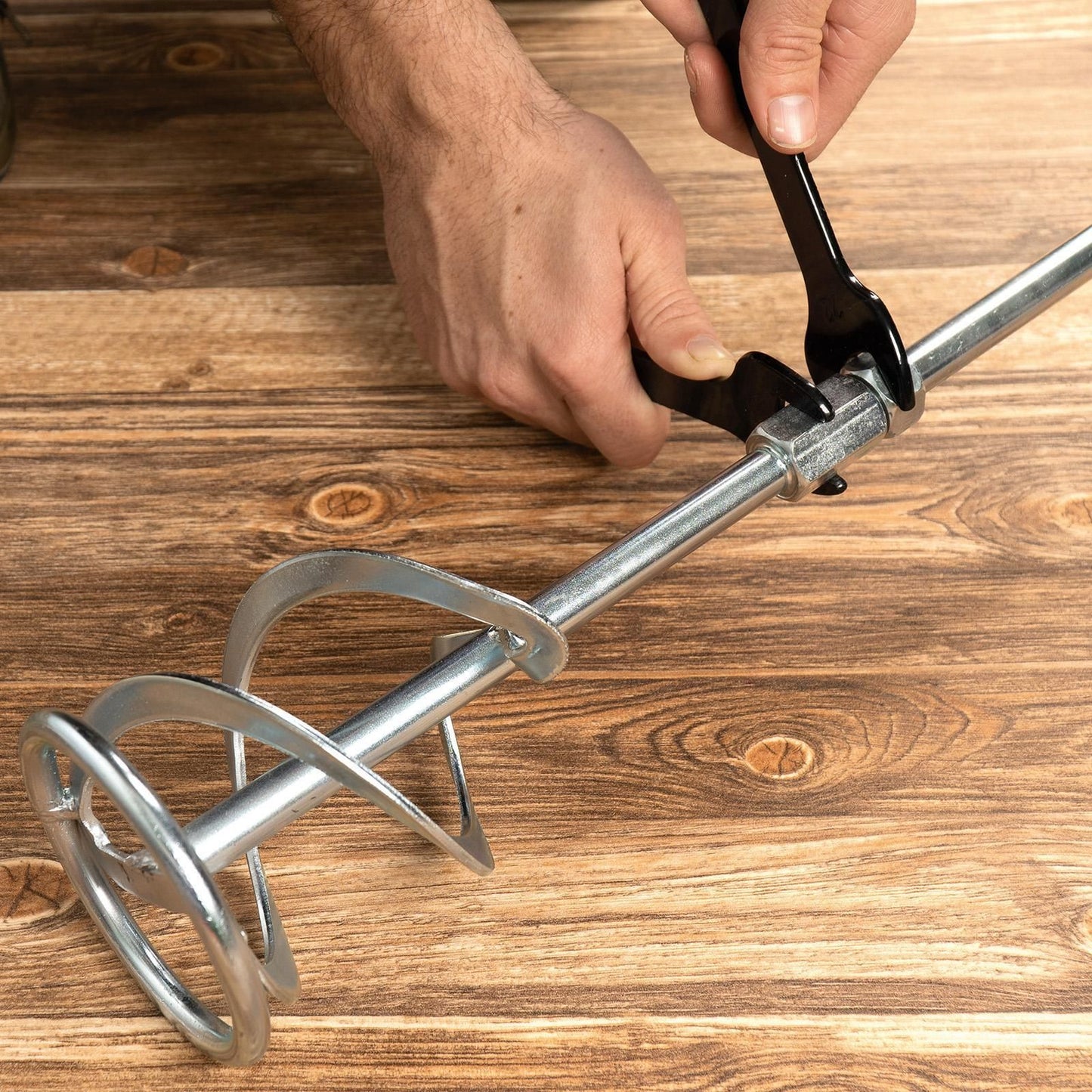 Ozito Cordless Multi Mixer - PXMMS 120 - 325 x 220 x 290mm