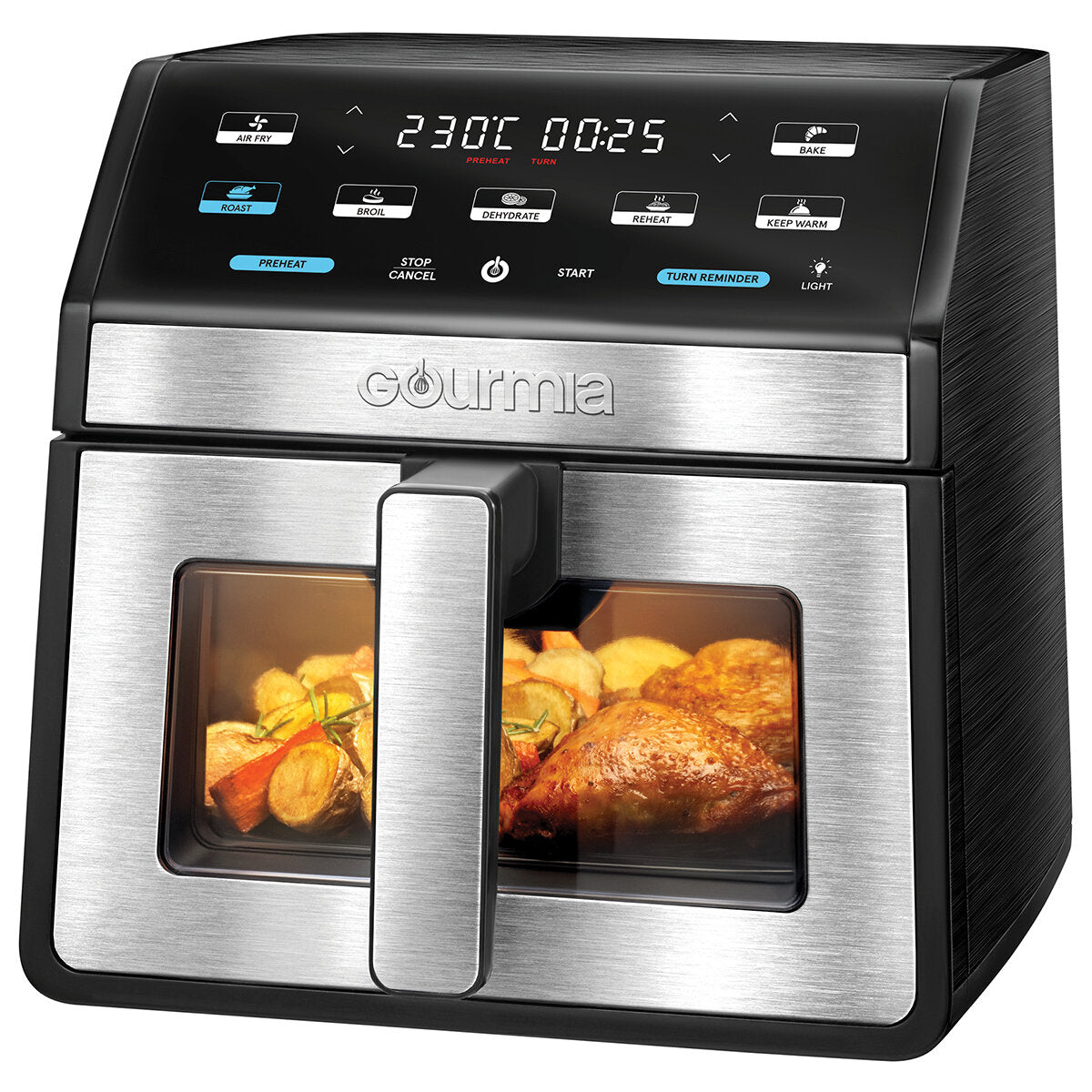 Gourmia Digital Air Fryer GAF858 Black 1700W 7.6L