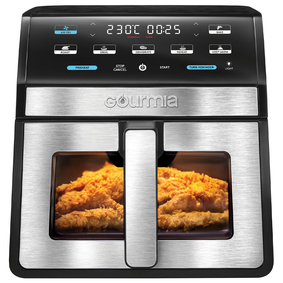 Gourmia Digital Air Fryer GAF858 Black 1700W 7.6L