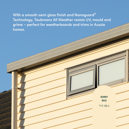 Taubmans All Weather Exterior Paint - 4L - Accent - Semi Gloss