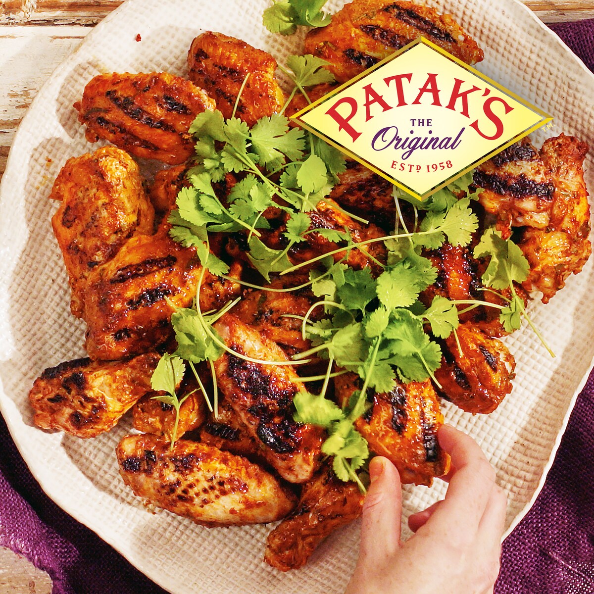 Patak's Mild Tandoori Indian Paste Marinade 295g