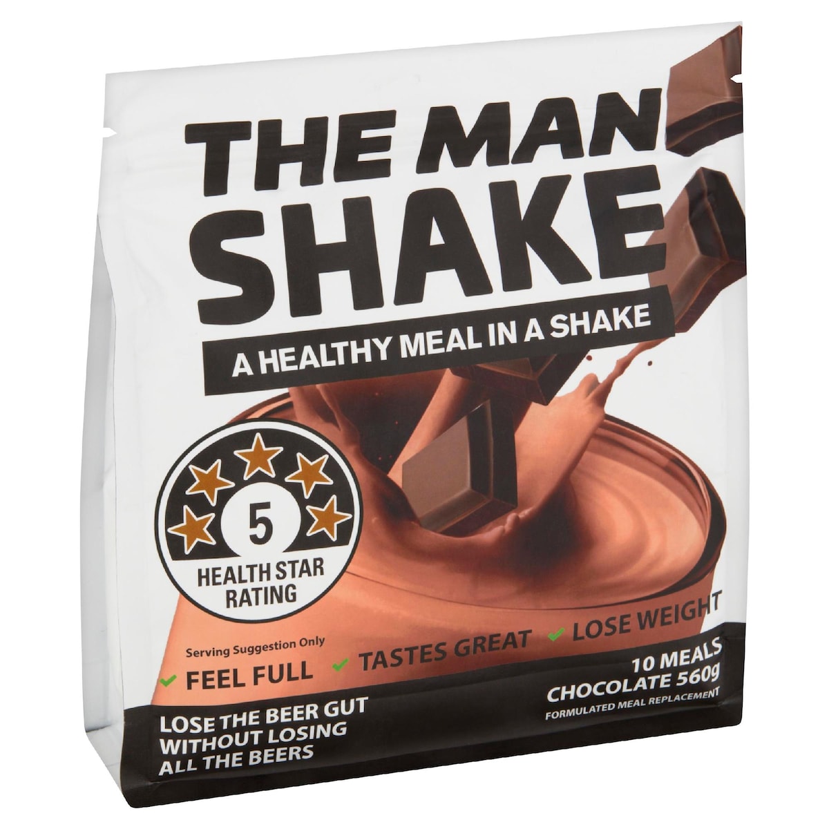 The Man Shake The Man Shake Chocolate 560g