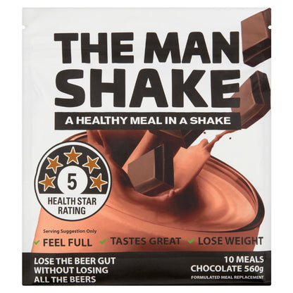 The Man Shake The Man Shake Chocolate 560g
