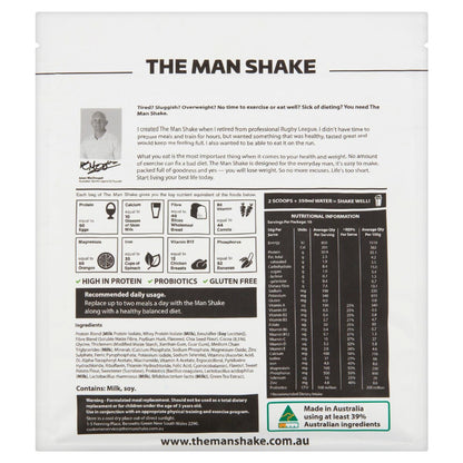 The Man Shake The Man Shake Chocolate 560g