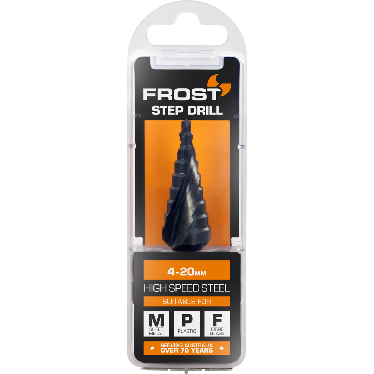 Frost Step Drill - HSS - 4-20mm