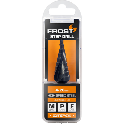 Frost Step Drill - HSS - 4-20mm