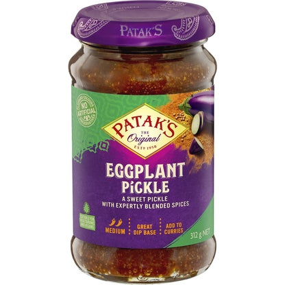 Pataks Eggplant Pickle 312g