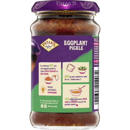 Pataks Eggplant Pickle 312g