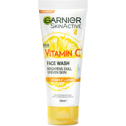 Garnier Skin Active Vitamin C + Lemon Face Wash 100ml