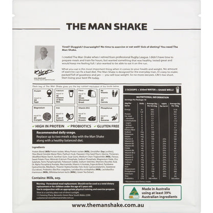 The Man Shake The Man Shake Vanilla 560g