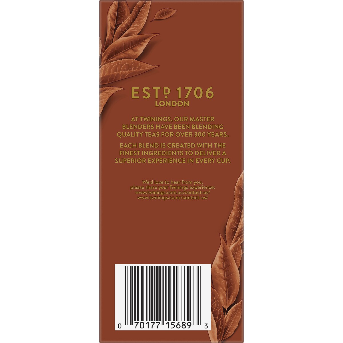 Twinings Ceylon Orange Pekoe Tea Bags 50 pack