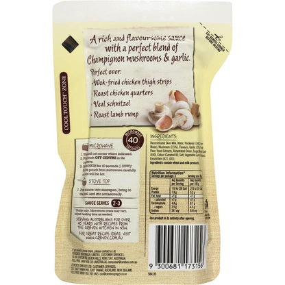 Gravox Mushroom & Garlic Liquid Sauce Pouch 165g