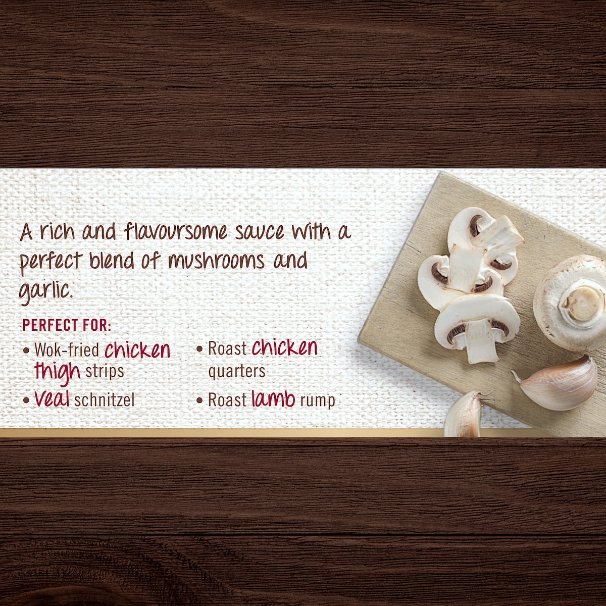 Gravox Mushroom & Garlic Liquid Sauce Pouch 165g