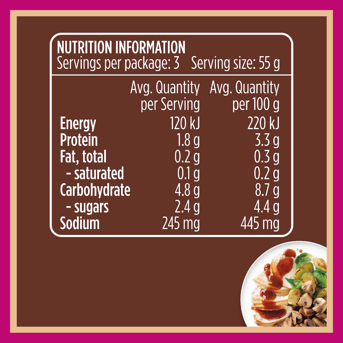 Gravox Mushroom & Garlic Liquid Sauce Pouch 165g
