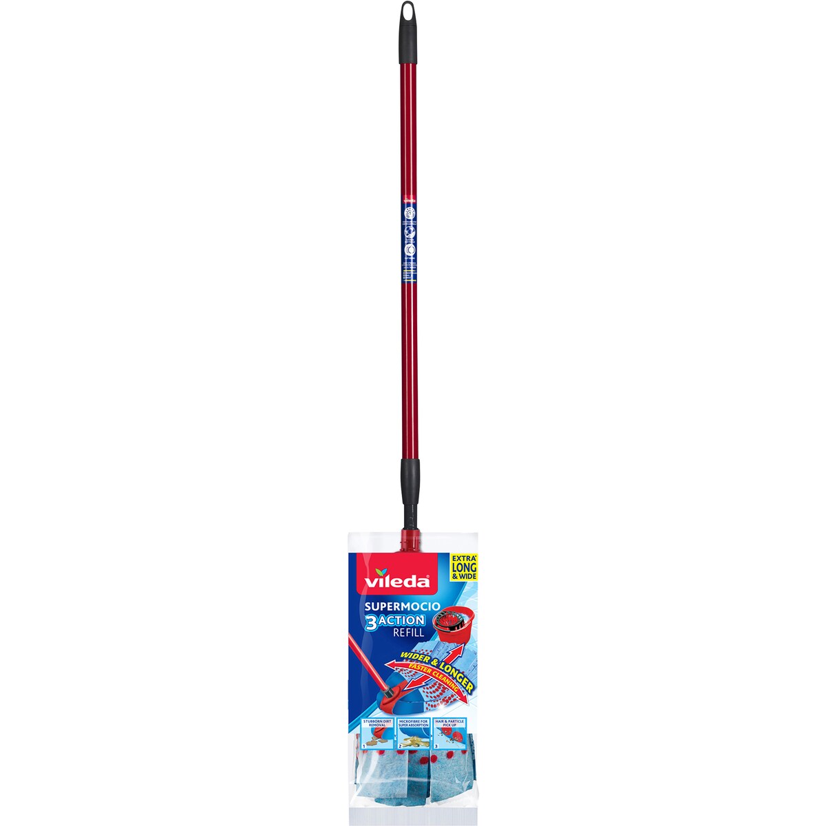 Vileda SuperMocio 3 Action Mop Extra Long Refill each