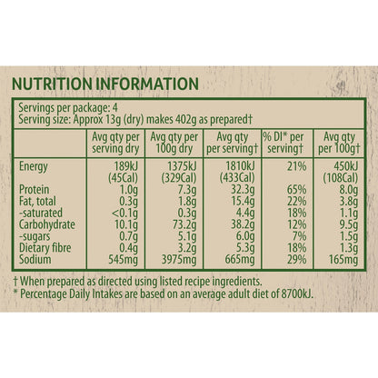 Continental Recipe Base Shepherds Pie 50g