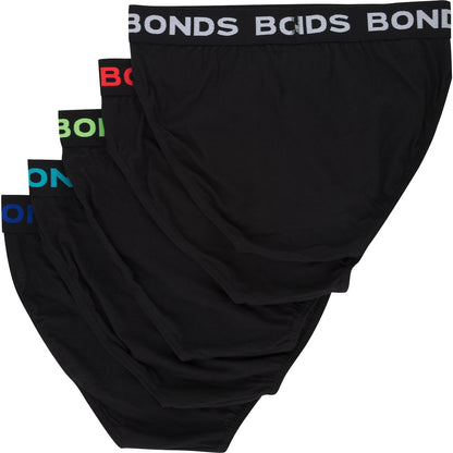 Bonds Mens Hipster Brief Underwear Medium Assorted 5 Pack