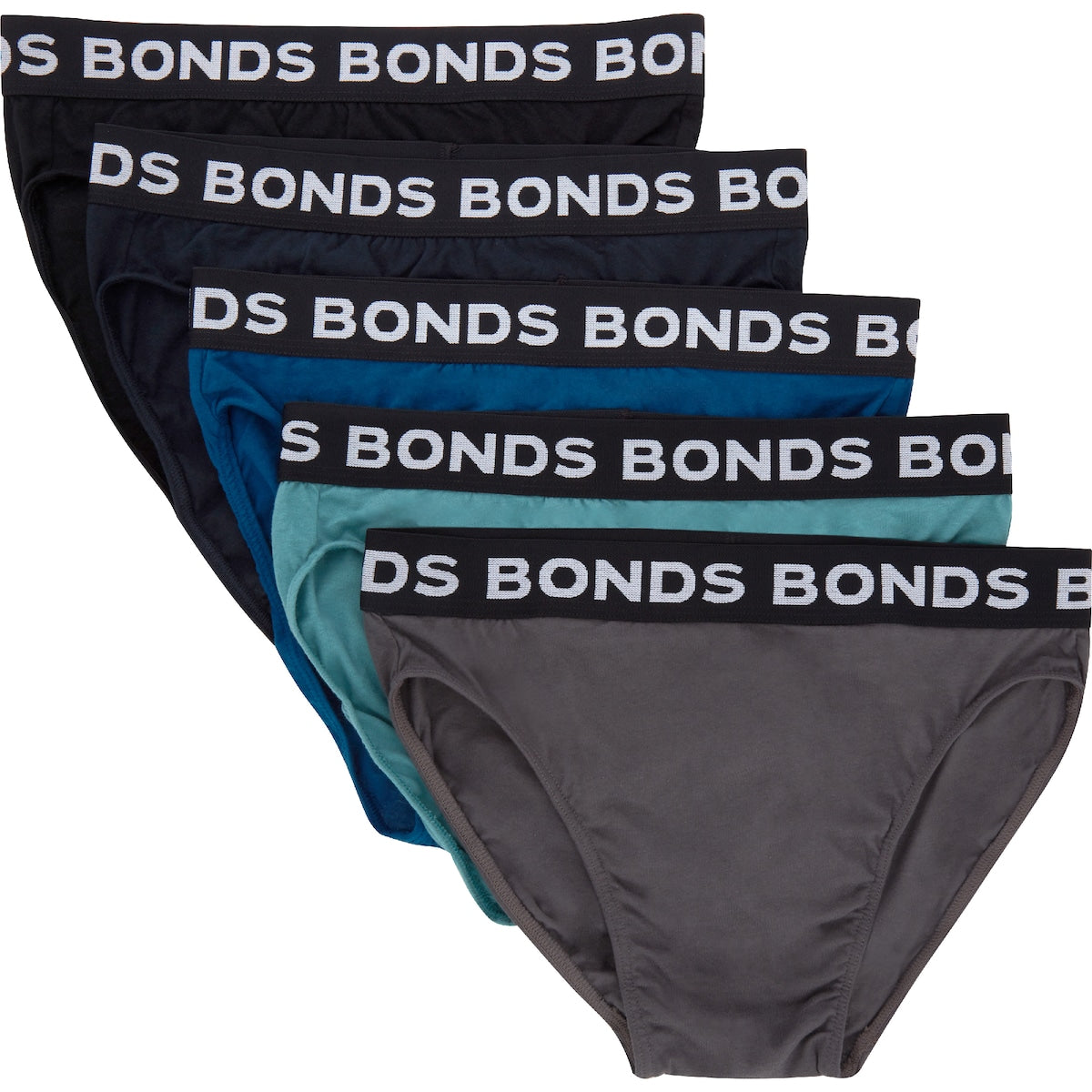 Bonds Mens Hipster Brief Underwear Medium Assorted 5 Pack