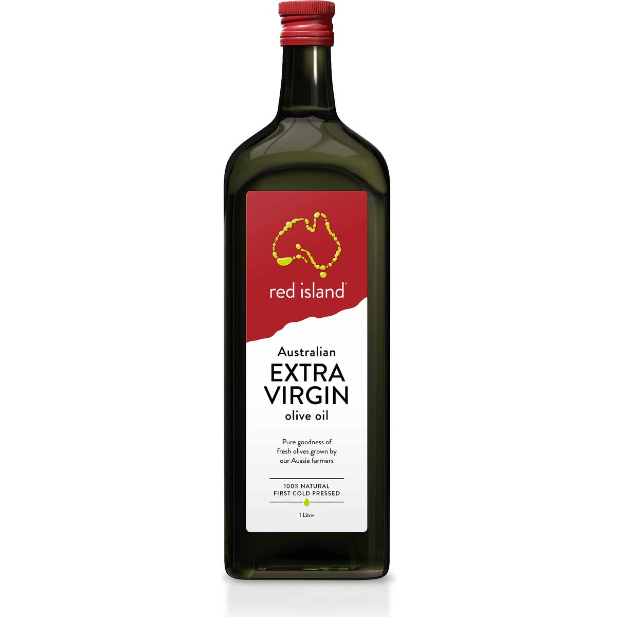 Red Island Extra Virgin Olive Oil Cold Pressed 1l