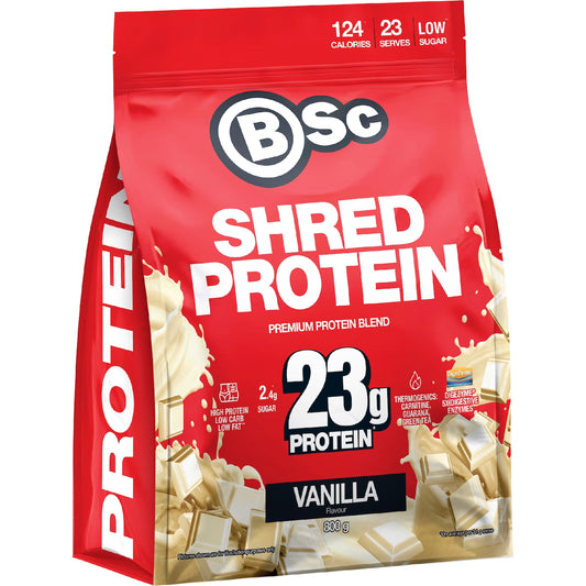 Bsc Shred Protein Powder Vanilla 800g