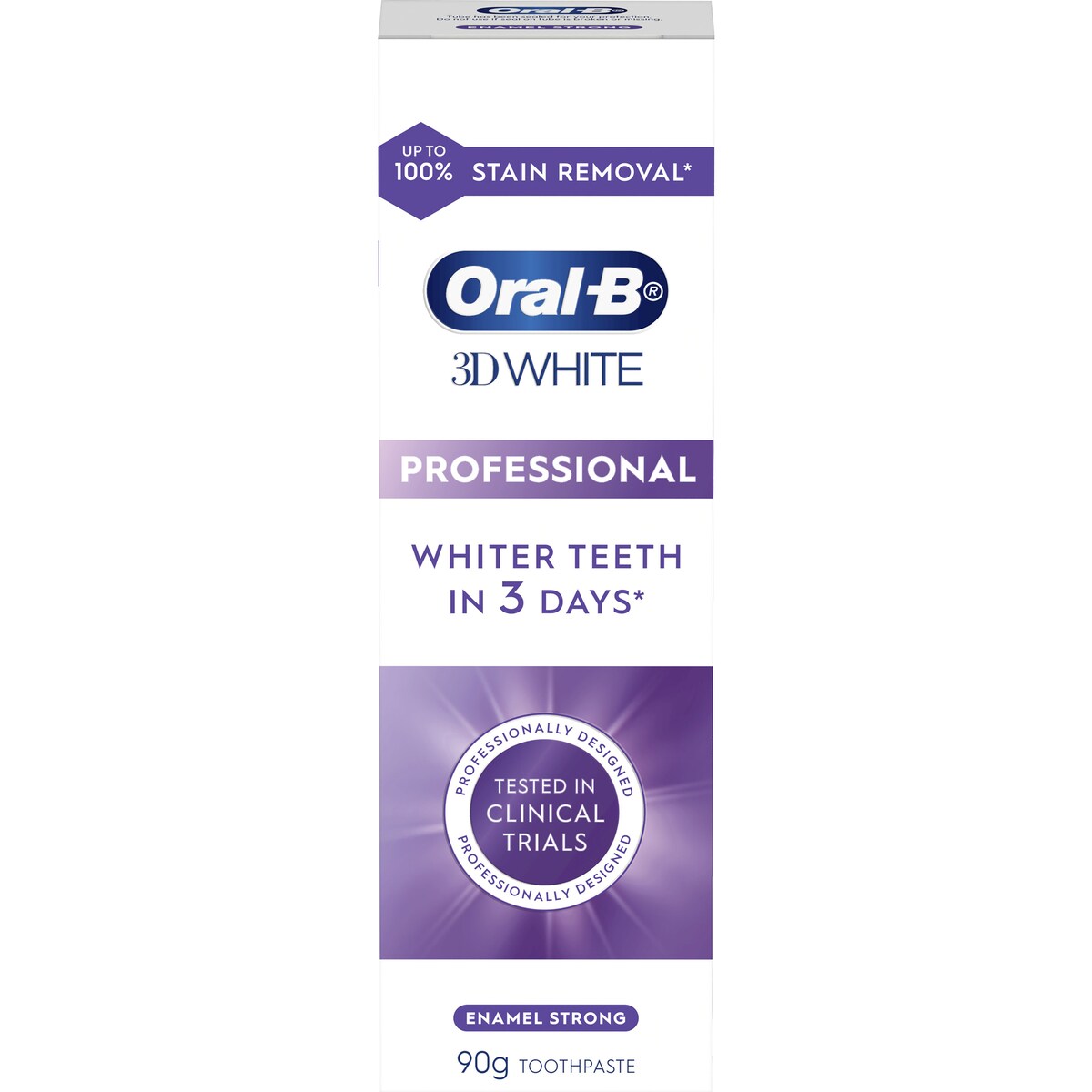 Oral-b 3d White Professional Enamel Strong Toothpaste 90g