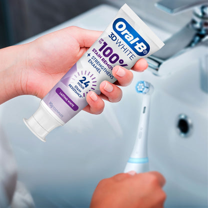 Oral-b 3d White Professional Enamel Strong Whitening Toothpaste 90g