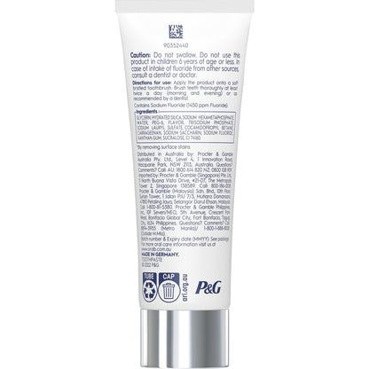Oral-b 3d White Professional Enamel Strong Toothpaste 90g