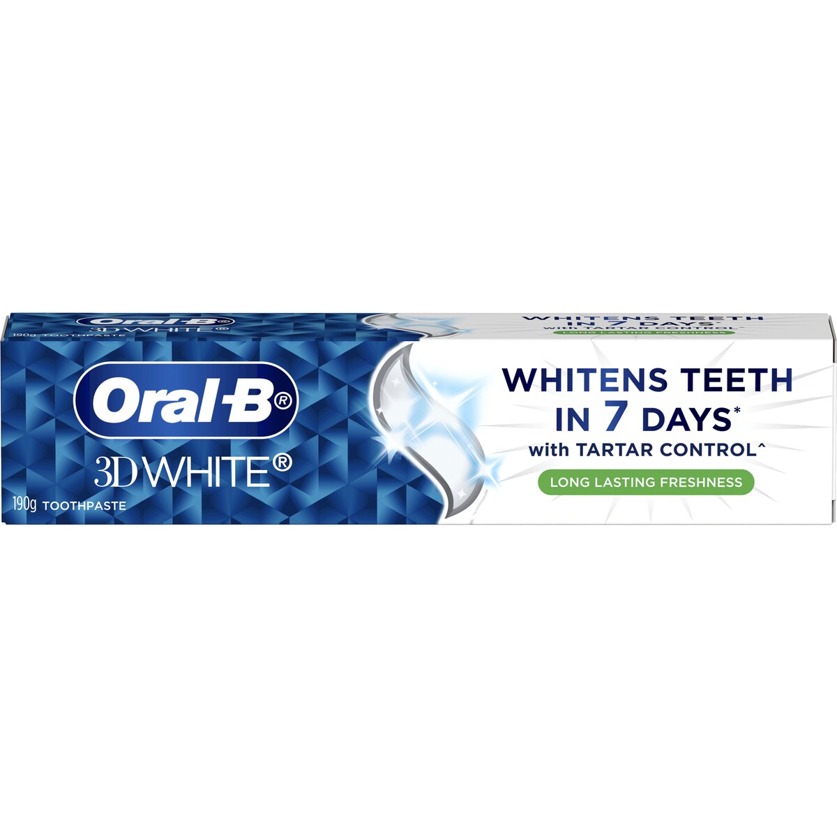 Oral-b 3d White Toothpaste With Tartar Control 190g