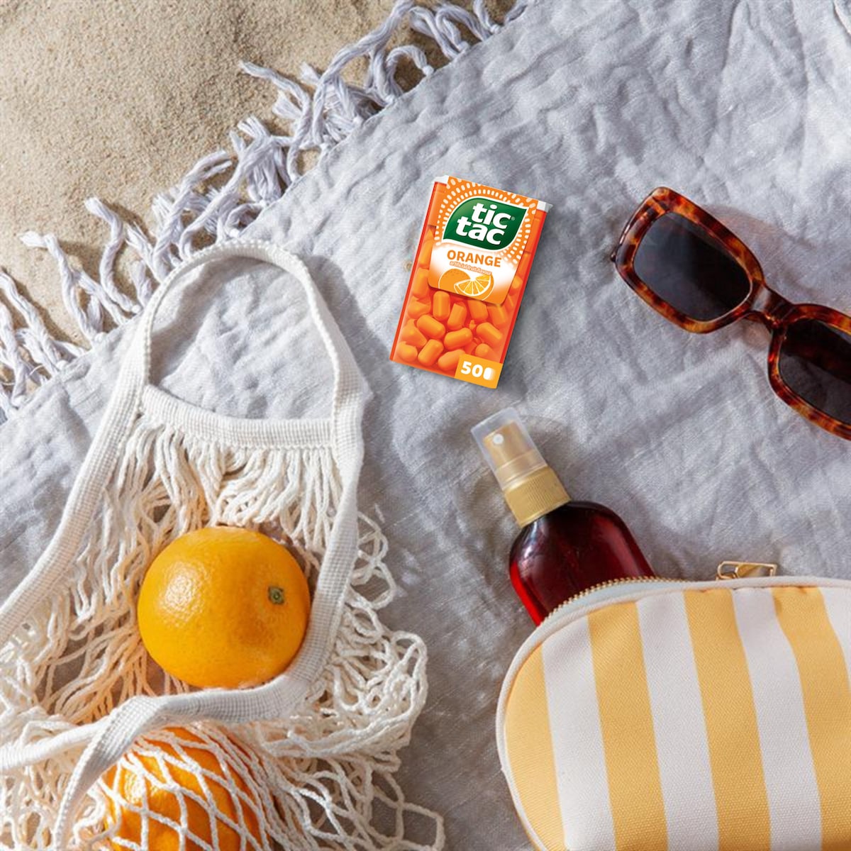 Tic Tac Orange 50 Pack 24g