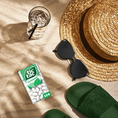 Tic Tac Peppermint 50 Pack 24g