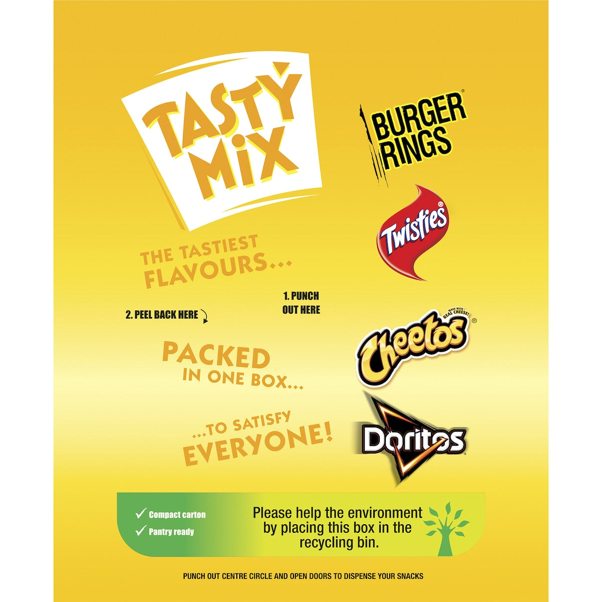 Tasty Mix Chips Variety Box 20 Pack