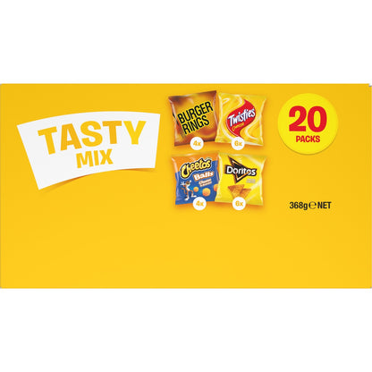 Tasty Mix Chips Variety Box 20 Pack