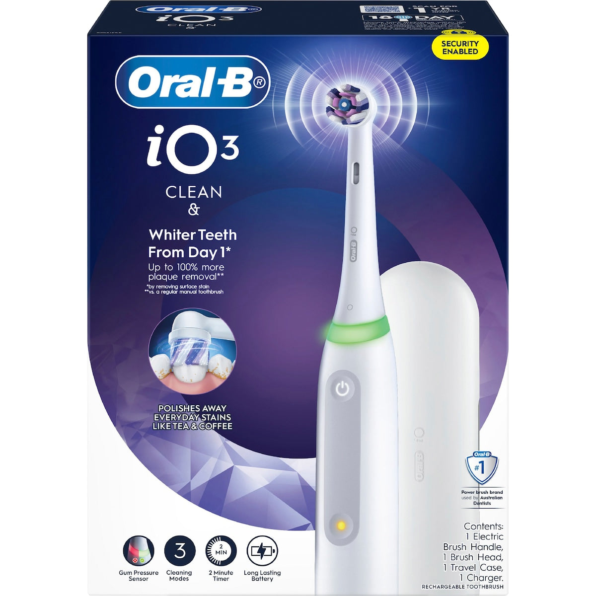 Oral-b Io3 Electric Toothbrush White Each