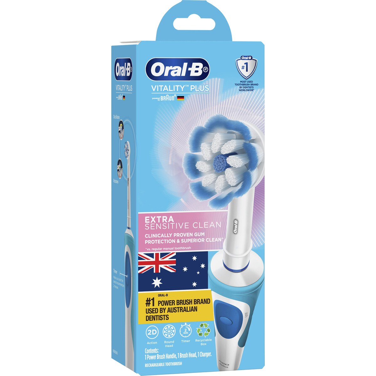 Oral-b Vitality Plus Sensitive Electric Toothbrush Each