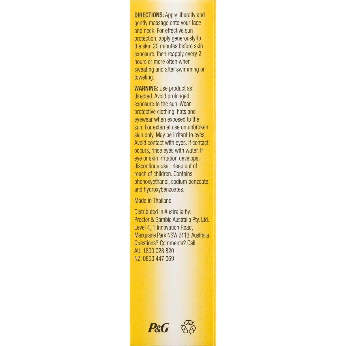 Olay Moisturising Lotion Complete Defence Sensitive Spf30 75ml